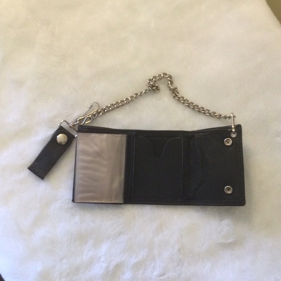 Betty Boop genuine leather wallet with chain - Picture 3 of 5